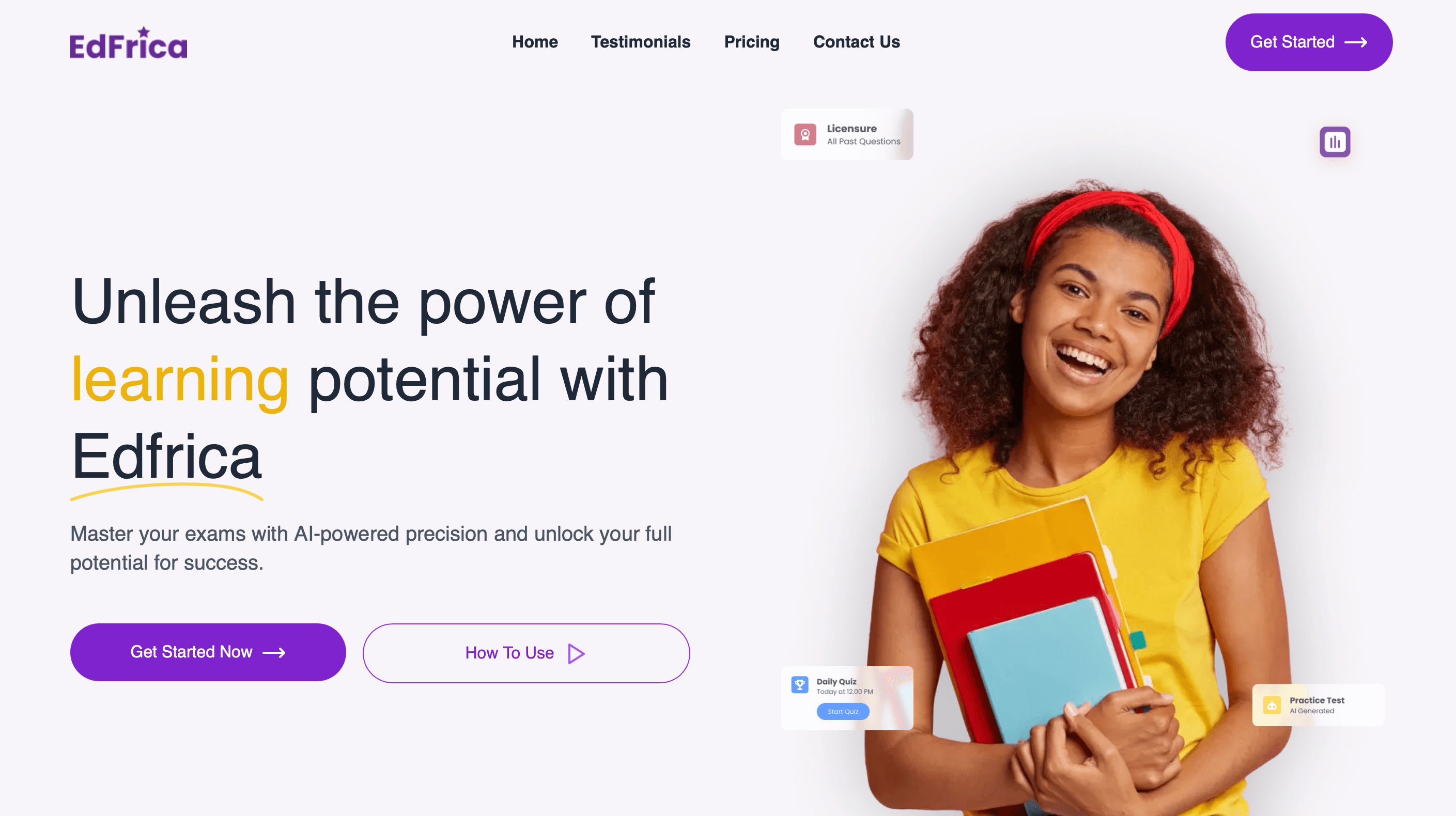EDFRICA - Educative Management System - Screenshot 1