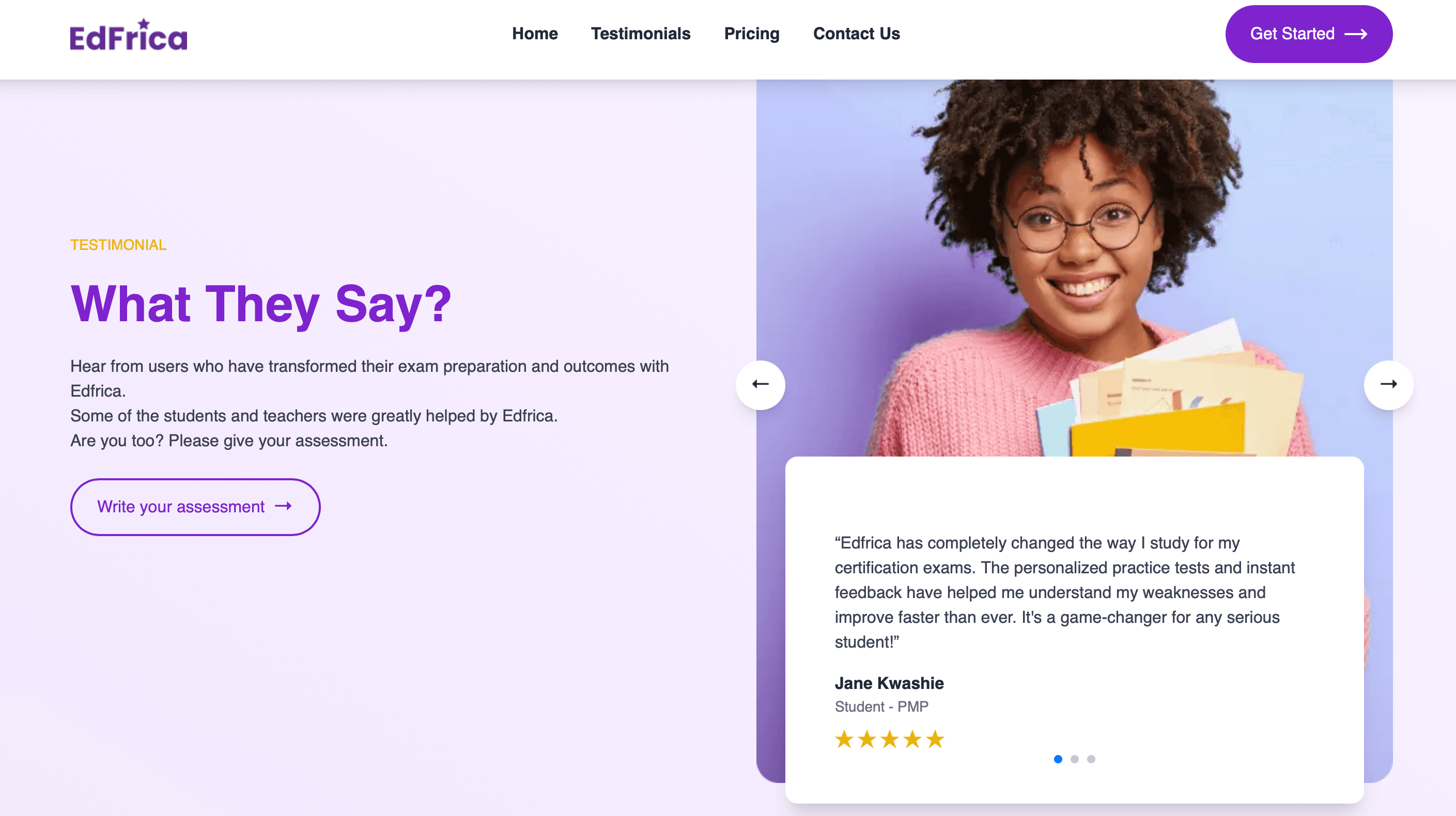 EDFRICA - Educative Management System - Screenshot 2