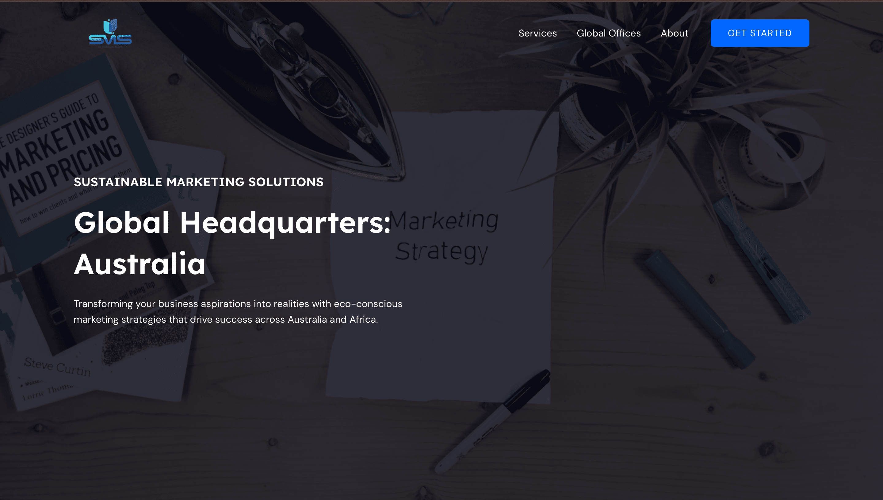 SUSTAINABLE MARKETING SOLUTIONS - Digital Marketing Agency - Screenshot 1